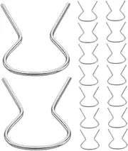 BUGUUYO Door Lifter Spring Car Handle Retaining Clips 100pcs Set Steel Wire Compatibility
