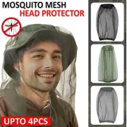 Mosquito Net Fly Head Net Bee Outdoor Fishing Insect Mesh Hat Mozzie Protector