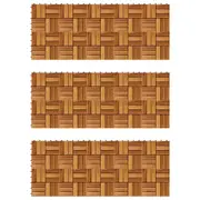 Decking Tiles 30 x 30 cm Acacia Set of 30 vidaXL