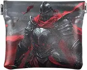 [YXYZRMY] PU Leather Squeeze Coin Purse Knight Sword Red, Coin Pouch Change Holder for Women Men, Mini Portable Cosmetic Bags for Women, Multi-colored, one size, Multi-style, Multi-colored, one size