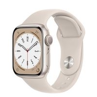 APPLE 蘋果 Watch S8 GPS 41mm星光鋁金屬錶殼+星光運動型錶帶