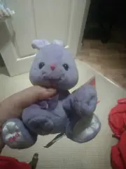 2001 NWT Barbie Bunny Rabbit Stuffed Animal Plush Purple