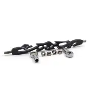For Harley Davidson Softail Standard FXST Black Skull Billet Shift Linkage