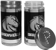 Siskiyou Sports NCAA Boise State Broncos Black Salt & Pepper Shaker Boise State Broncos, One Size, Black