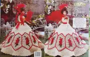 Crochet Patterns LOF REBECCA'S FROCK fits 11-1/2" Barbie *7 in cart ships free