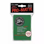 UPI82652 Ultra Pro Pro-Matte Deck Protectors Pack: Green 50ct (DISPLAY 12)