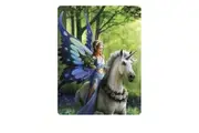 Anne Stoke Realm Of Enchantment Polar Fleece Throw