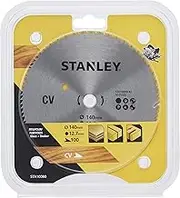 STANLEY STA10080-XJ Circular Saw Blade, 140 mm x 12.7 mm, 100T