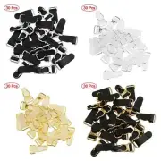 30 Corset Belt Clip Leg Garter Clasp Suspender End Hooks Stockings Straps Clasp