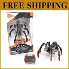 Realistic Robotic Black Widow Spider - Rechargeable Fun for Young Inventors 8+