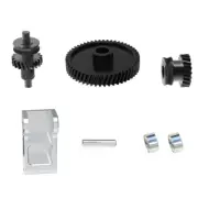 High Precisions CNCs Machined Gear Set with Nanocoated for X1 P1 Printer