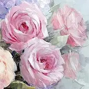 Floral Napkins Disposable I 40pcs Lunch Size 3-ply I Scrapbook Paper I Decoupage Paper for Crafts I Birthday Party Supplies I Decoupage Napkins for Baby Shower, Wedding, Engagement Party (Julia)