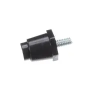 APPLIANCE LEG, 1 PLASTIC BLACK 2A-8662000 - Free Shipping - Genuine OEM