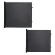 Retractable Safety Gate Indoor Outdoor Retractable Barrier Pet Dog Mesh Fence