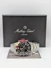 Mathey-Tissot Mathy Strike H908CHRN Mens Black Silver Analog Chronograph Watch