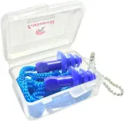 Silicone Ear Plugs - 12 Pairs Noise Reduction Soft Earplugs with Carrying Case