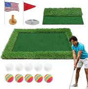 Floating Putting Green for Pool | Golf Game Set - Practice Mat for Outdoor, Training Activities for Pool Lake Backyard Swimming Pool