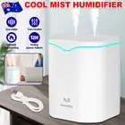 2L USB Air Humidifier Aromatherapy Diffuser Purifier Ultrasonic Mist Steam Room