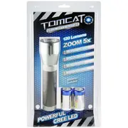 Tomcat Platinum Cree Led 2D Torch Inc. Batteries