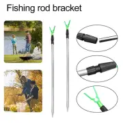 Fishing Adjustable Extending Banksticks Telescopic Bank Sticks With Rod Rests