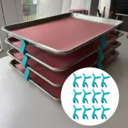 12 PCS Baking Sheet Stackers Baking Sheet Dividers Set Tray Stackers For Dryer