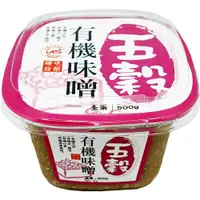 在飛比找ETMall東森購物網優惠-【味榮】有機五穀味噌500g