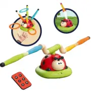 Musical Jump Sports Toys 5 in 1 3 in 1 Toss Ring Game Toy and Rocket Launcher fo