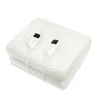 Laura Hill Heated Electric Blanket Double Size Fitted Fleece Underlay Winter New