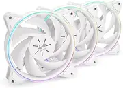 IN WIN Sirius Pure ASP120 RGB Fan Kit, 3-Pack, White, Desktop Compatible