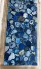 48" x 24" Agate Table Top Natural Stones Handmade Furniture Decor