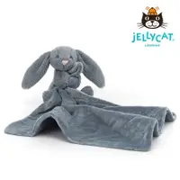 在飛比找蝦皮商城優惠-Jellycat霧藍兔安撫巾 eslite誠品