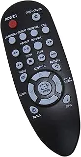 Replaced Remote Control Compatible for Samsung DVD-C350 DVD-C350K/XSE DVD-P190 DVD-C360/STR DVD-C550/XBG DVD-P191/EDC DVD-C350K/TSE DVD VCR Combo Player