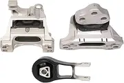 daili Store 3PC Motor Transmission Mount Set A5844 A5752 A5825, 4877788AF 68192831AB 68192831AD Compatible with Cherokee 2.4L 14-19 Complete Engine