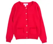 Pumpkin Patch - Girls' Carly Rose Cardigan - Rococco Red - Size 12