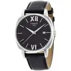 Tissot T-Lord Automatic Black Leather Mens Watch - T0595071605800