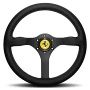Ferrari F40 Steering Wheel 350mm Leather Made in Italy 133888/A OEM Horn Button