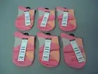 NWT Hue Women's Argyle Shortie Socks One Size Pinkie 6 Pair #722J