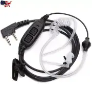 Baofeng UV-82 Dual PTT Acoustic Tube Earpiece for UV-82HP GT-5TP Two Way Radio