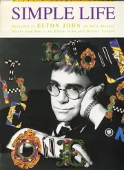 1992 Sheet Music SIMPLE LIFE Elton John NEW!