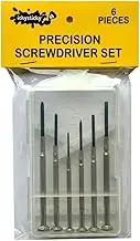 Ickysticky Precision Screwdriver 6-Piece Set Hobby, DIY, RC, Jewellery, Crafts