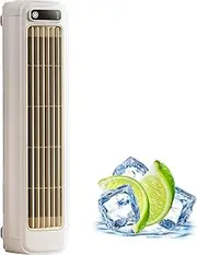 Glosrity Cooling Ace, Cooling Ace Portable Air Conditioner, 3 Wind Speed Adjustment, 2 Hooks, Low Noise Operation, Punch-Free Installation, for Home, Office, Dormitory White