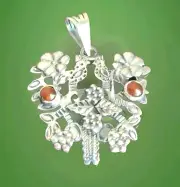Erick's Sterling Silver Tree Of Life Pendant Taxco.925