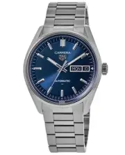 New Tag Heuer Carrera Day-Date Automatic Blue Dial Men's Watch WDA2112.BA0043