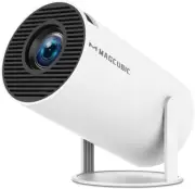 HY300PRO Mini Projector with Wifi and Bluetooth, 4K Support Smart Portable Proje