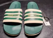 Brand New Adidas GW8754 US Men Adilette Comfort Slide Collegiate Green Size 18