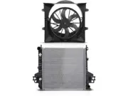 Cooling Fan Motor Kit For 02-03 Jeep Liberty 3.7L V6 Base Renegade Sport SP21K4 (for: Jeep)
