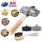 Sandwich Maker Hand Toaster Double Sided Panini Grill Press Hot Pans Non-Stick