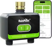 RAINPOINT Smart Water Timer for Garden Hose-Timer Only, WIFI Sprinkler Timer 2 O