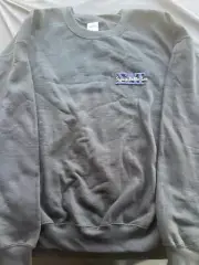 Sigma Delta Tau Black Crewneck w/Embroidered Letters sz XL