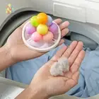 Portable Cleaning Ball Lint Catcher Washing Machine Filter Bag Clothes